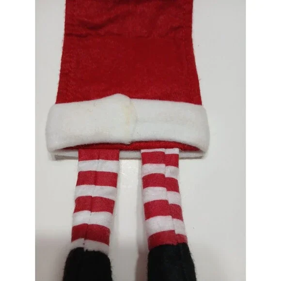 Santa Count Down Plush Advent Calendar Long Legs Children Christmas Fun - Picture 9 of 9